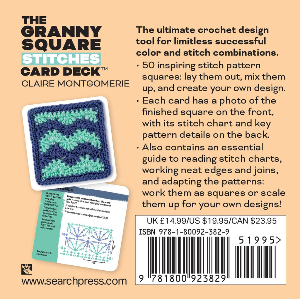 Granny Square Stitches Card Deck Claire Montgomerie – Crochet