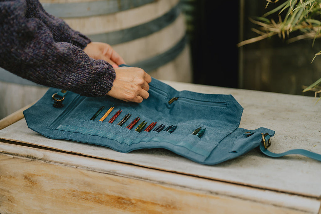 Maker's Canvas Needle Case – Maker+Stitch