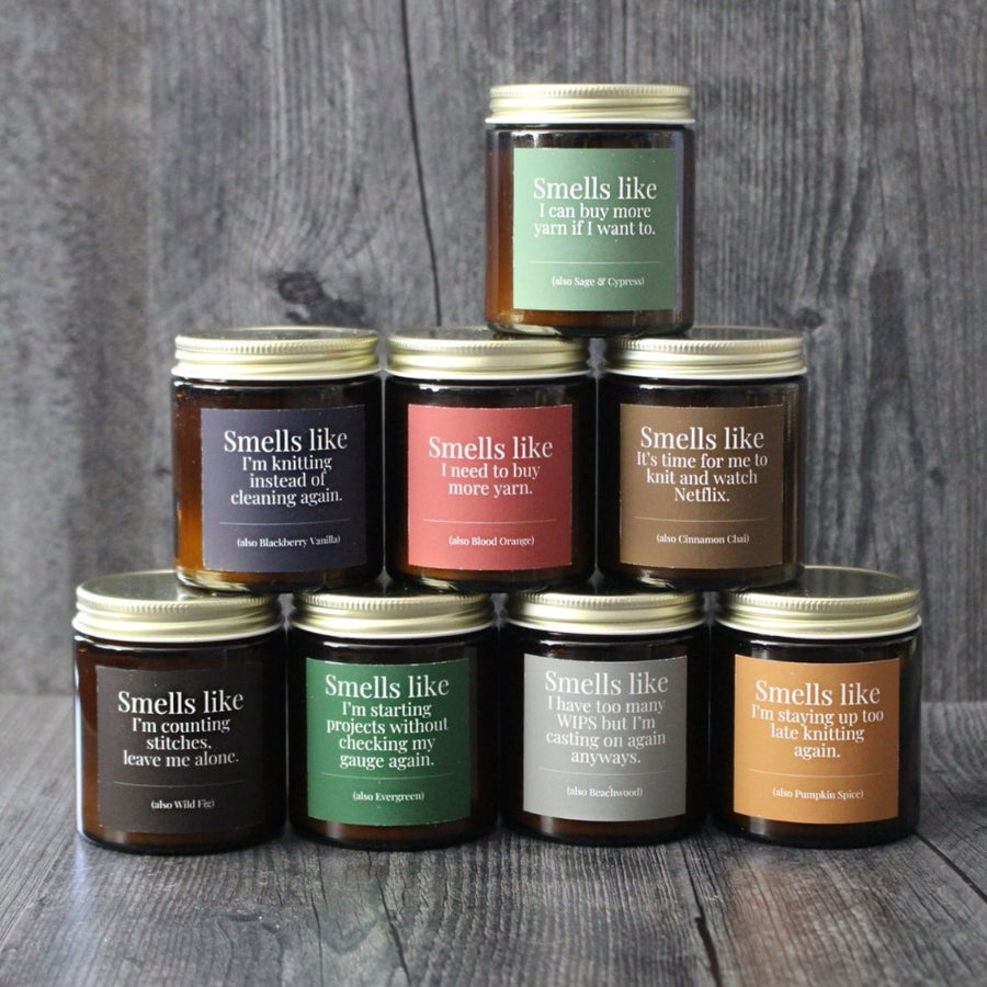 4 ounce Knitter Candles