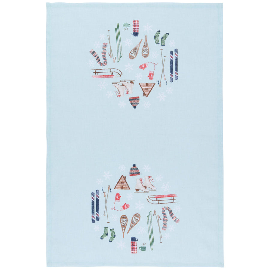 Set of Two Alpine Adventure Tea Towels