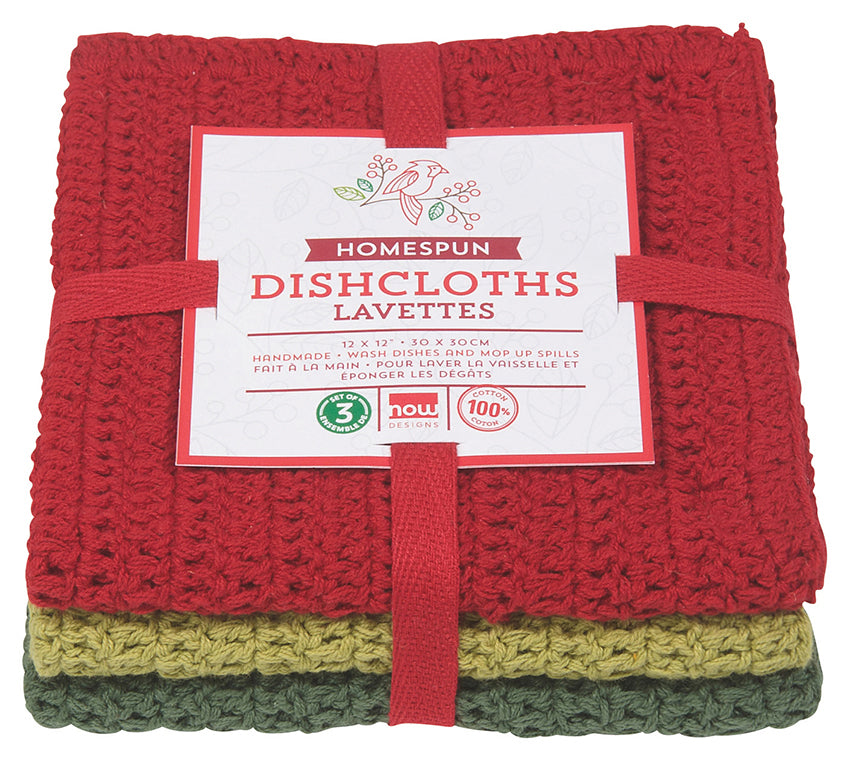 Crocheted Homespun Dishcloths
