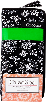 Chiaogoo Double Point Sock Set in Bamboo or Stainless Steel