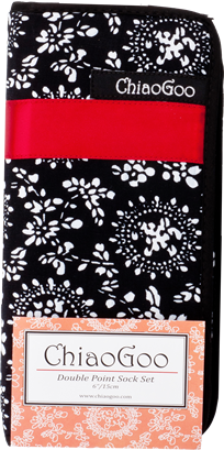 Chiaogoo Double Point Sock Set in Bamboo or Stainless Steel