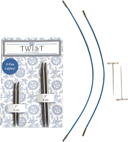 Chiaogoo Shorties Interchangeable Tips - Twist Short Combo Pack