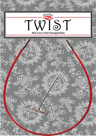 Chiaogoo TWIST Red Lace Small Needle Cables