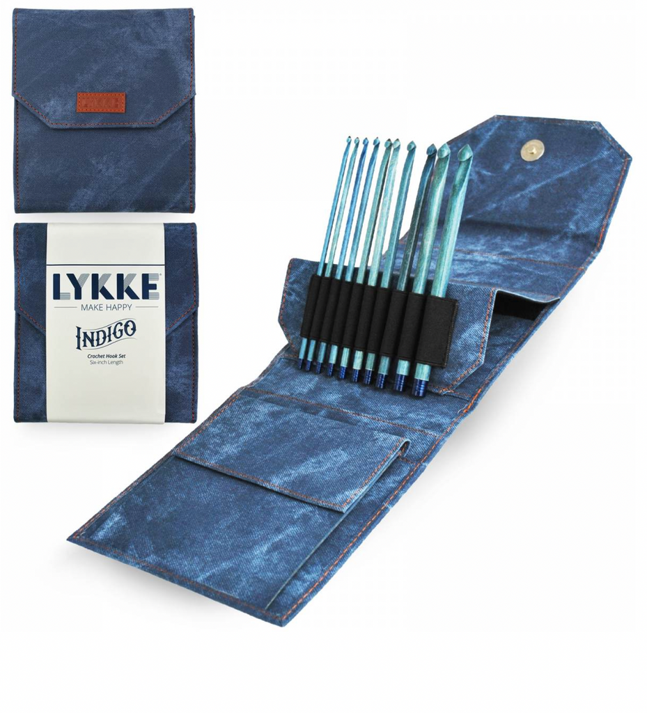 LIHAO 22-Piece Crochet Hook Set With Case - Aluminum Hooks, Stitch Markers, Yarn Needles & Accessories