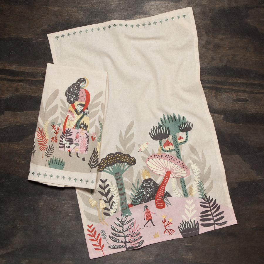 Set of Two Tea Towels - Far and Away