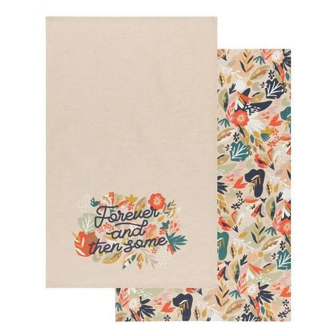 Set of Two Tea Towels - Superbloom