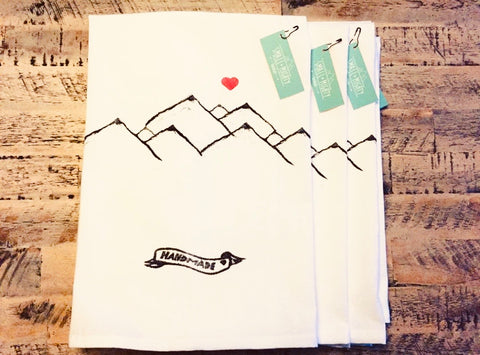 Tea Towel by Small Mighty Handmade