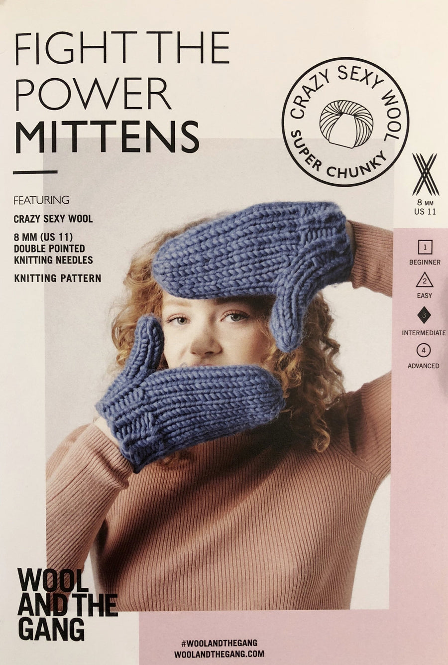 Fight The Power Mittens Pattern