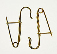 Portuguese Knitting Pin Gold- Pair