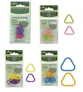 Clover Triangle Stitch Markers