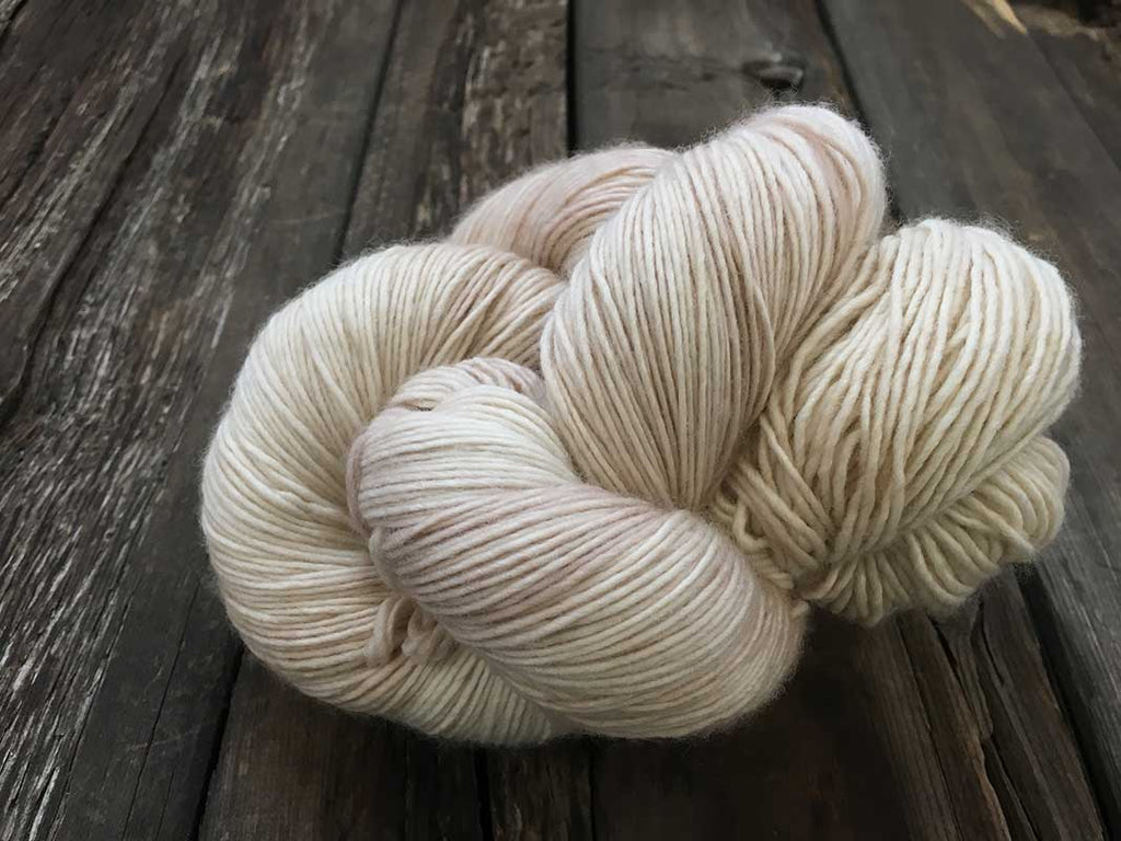 Undyed Glossy Cotton Yarn  DK Weight 100 Grams, 200 Yards, 4 Ply