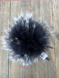 Perfect Pom Fur Pom Pom w/ Satin Tie