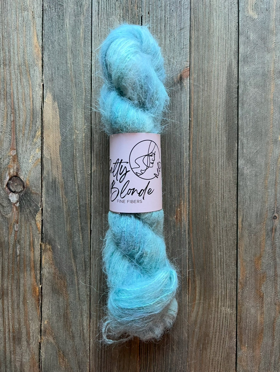 Salty Blonde Fiber Suri Silk