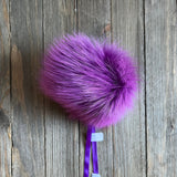 Schildkraut Fur Pom Pom w/ Satin Tie