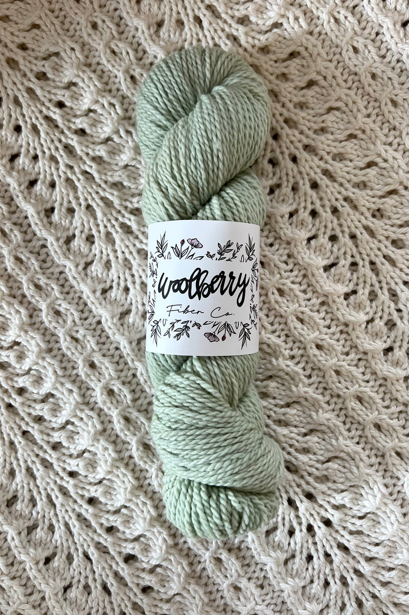 Woolberry Woolberry Fibers - Berry Rambouillet Worsted – Maker+Stitch