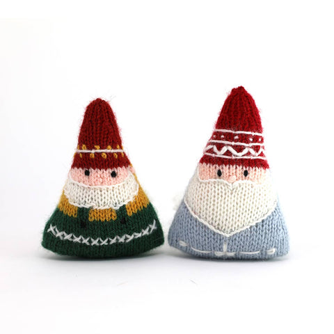 Nordic Santa and Elf Ornaments