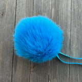 Schildkraut Fur Pom Pom w/ Satin Tie