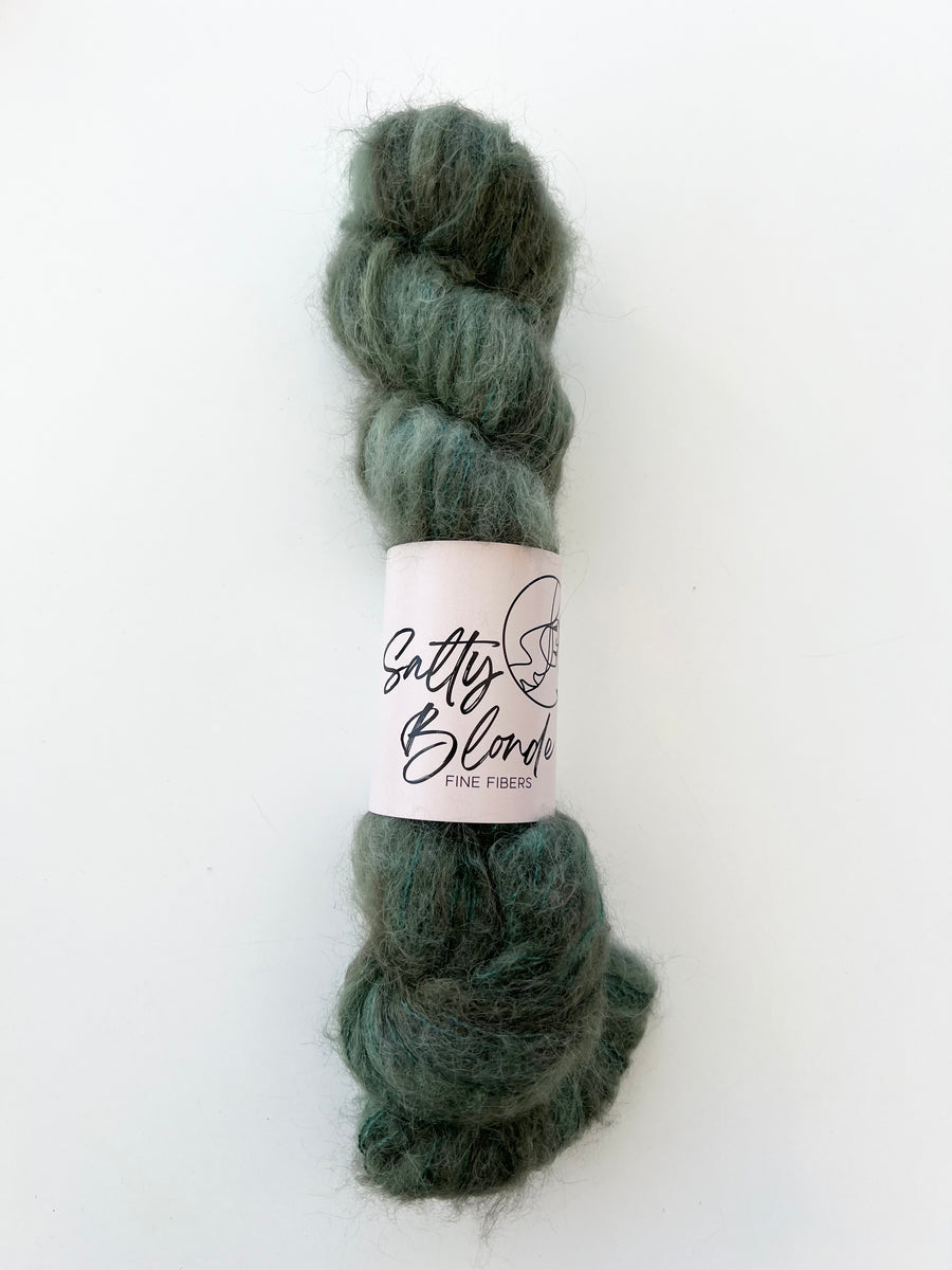 Salty Blonde Fiber Suri Silk