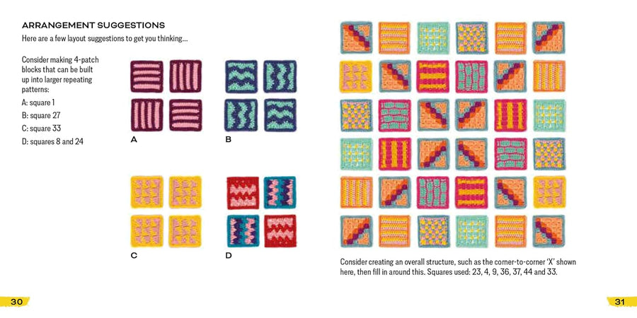 Granny Square Stitches Card Deck