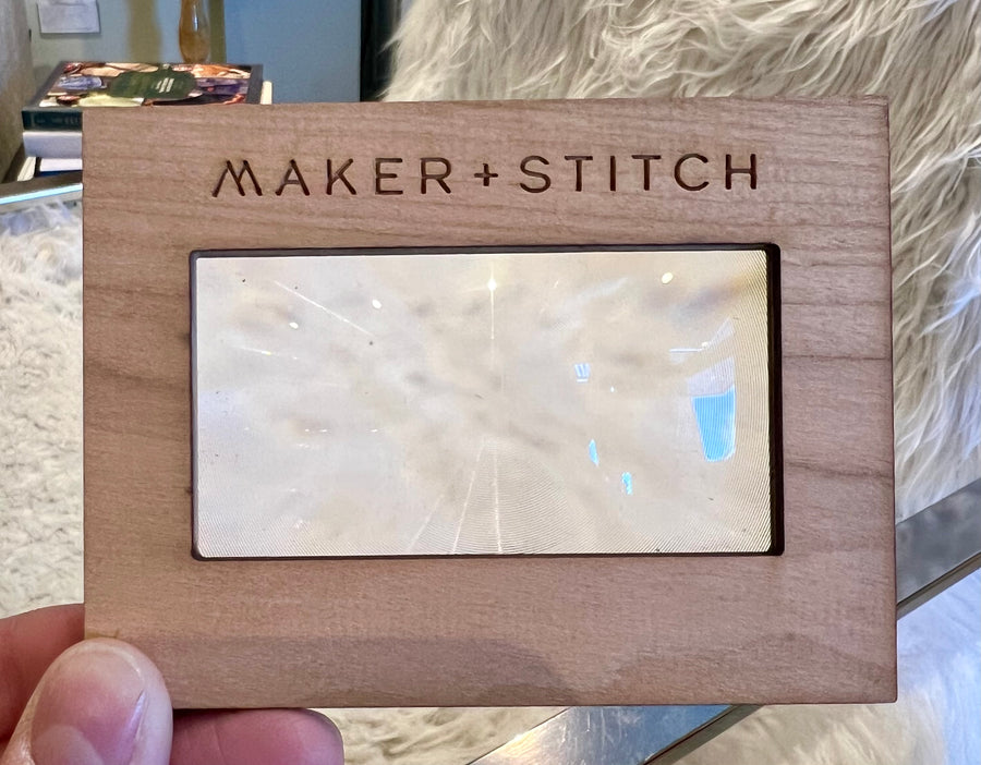 Katrinkles Maker+Stitch Logo Pattern Magnifier