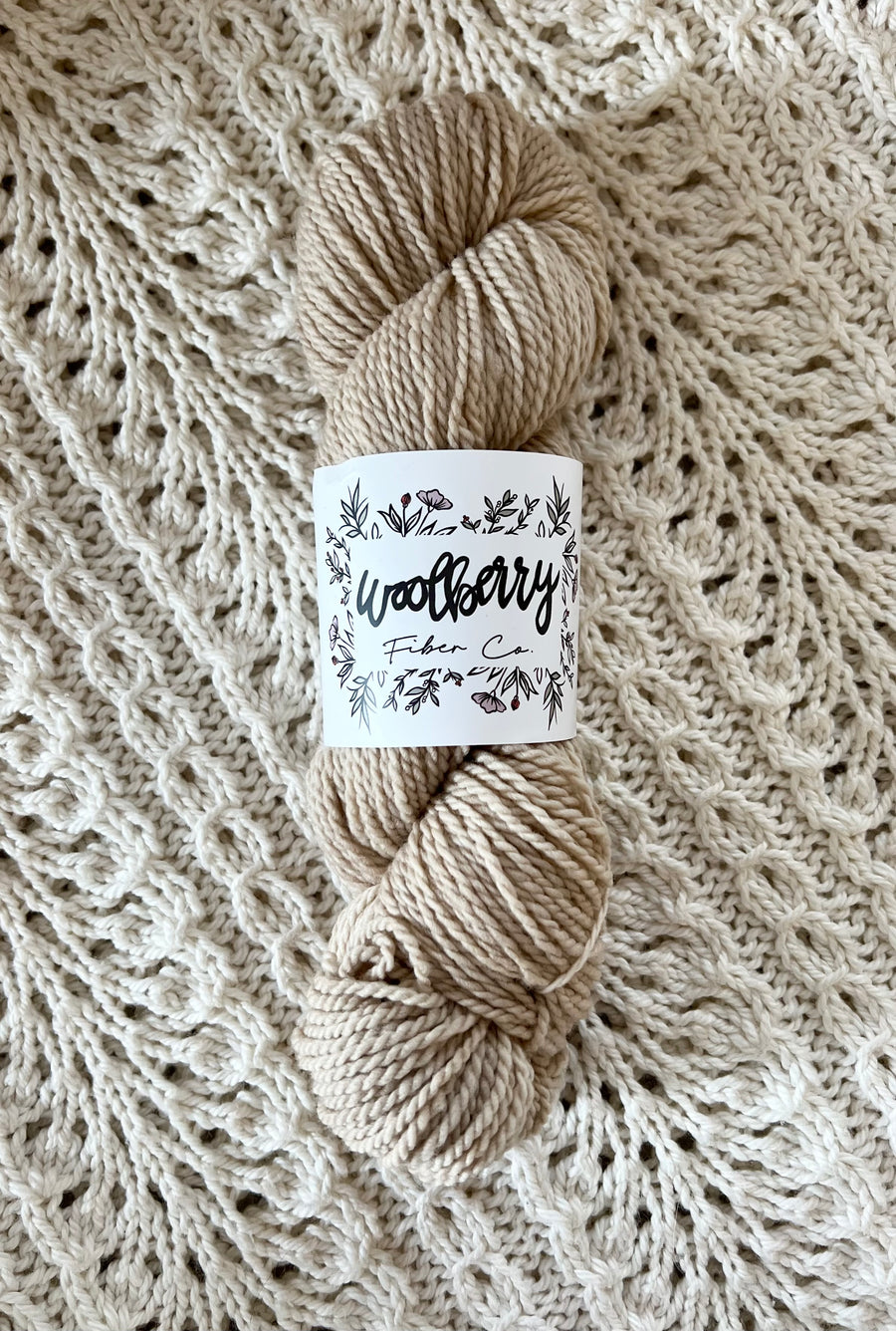 Woolberry Fibers - Berry Rambouillet Worsted