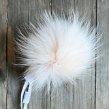 Schildkraut Fur Pom Pom w/ Satin Tie