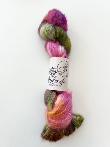 Salty Blonde Fiber Suri Silk