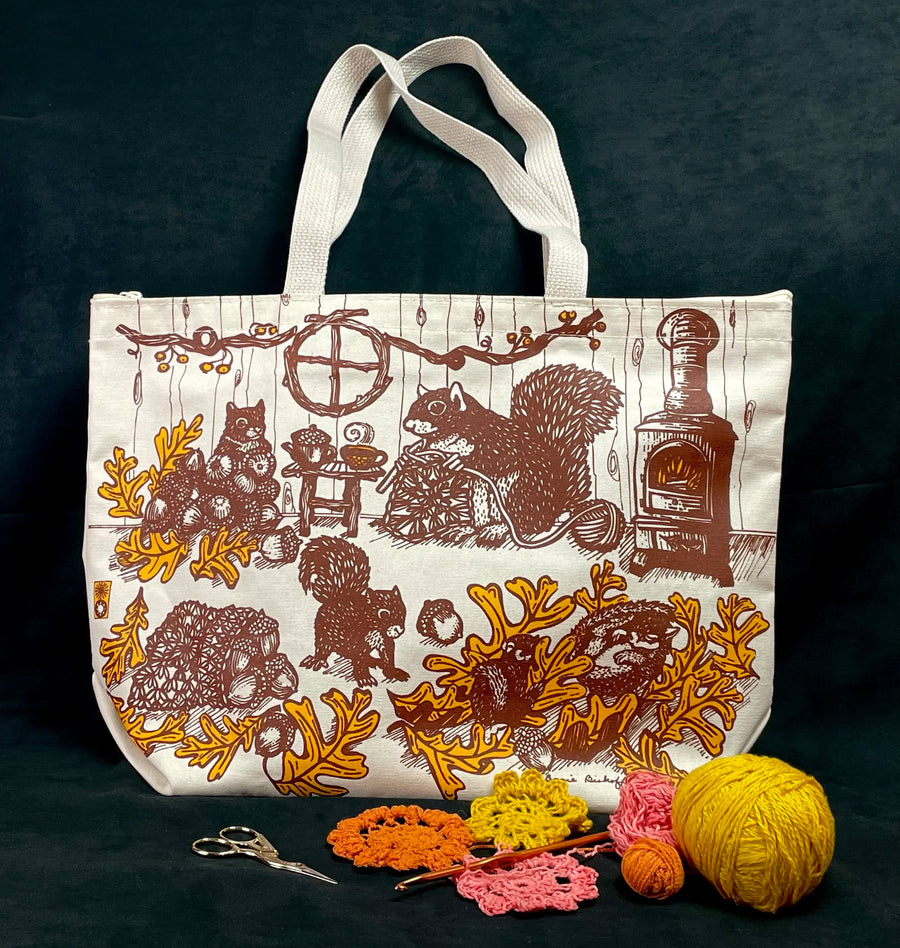 Project Tote with Zipper