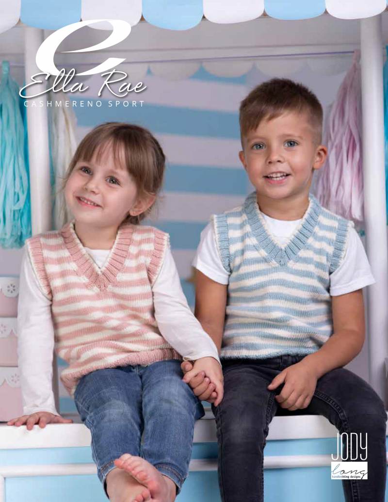 Austin & Abigail Vest Cashmereno Sport Pattern