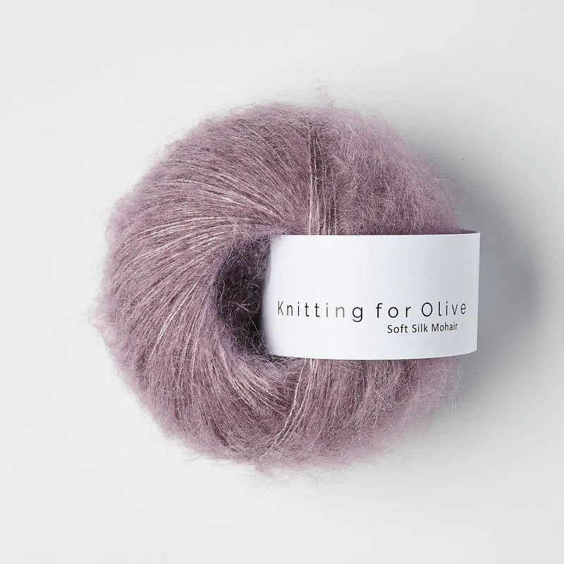 Knitting for Olive Soft Silk Mohair