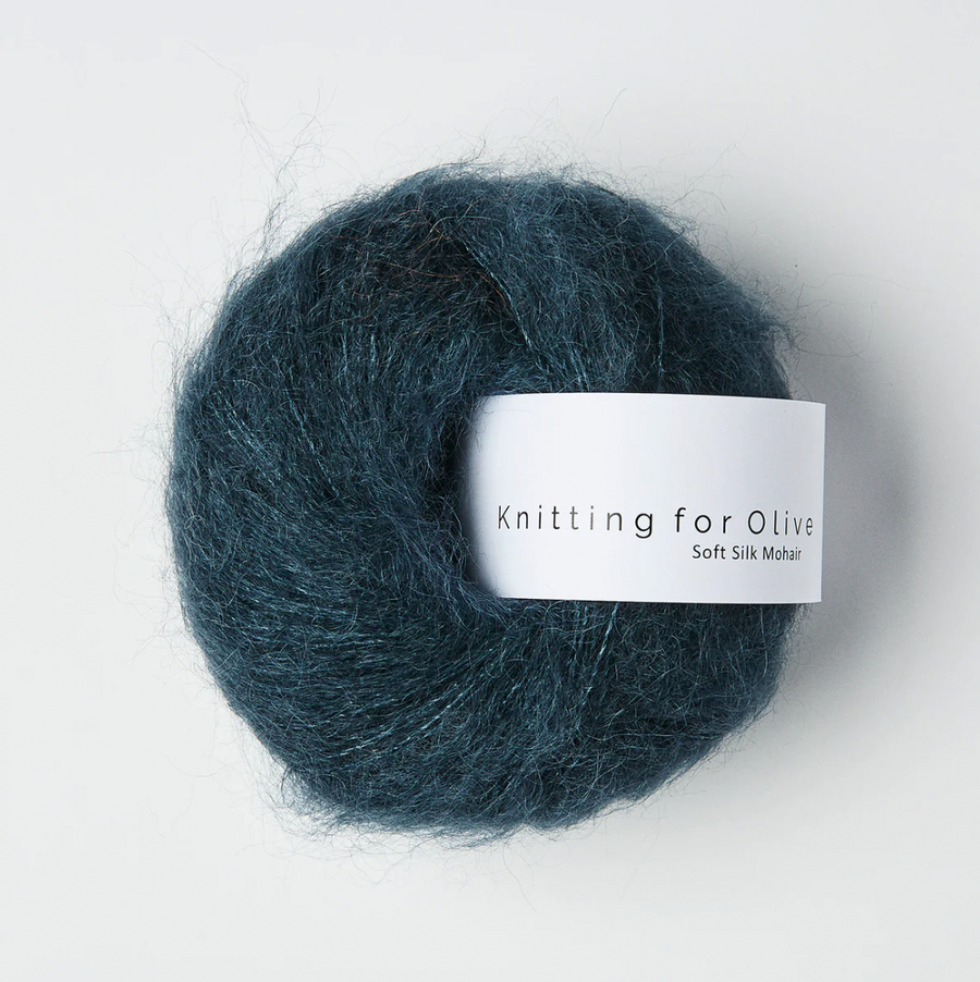 Knitting for Olive Soft Silk Mohair