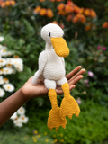 Toft Edward's Menagerie Crochet Kit - Geraldine the Duck