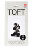 Toft Edward's Menagerie Crochet Kit - Alice the Zebra