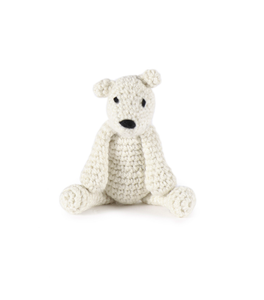 Mini Toft Edward's Menagerie Crochet Kit - Piotr the Polar Bear