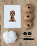 Toft Edward's Menagerie Crochet Kit - Rufus The Lion