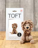 Toft Edward's Menagerie Crochet Kit - Rufus The Lion