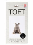 Toft Edward's Menagerie Crochet Kit - Georgina The Hippo