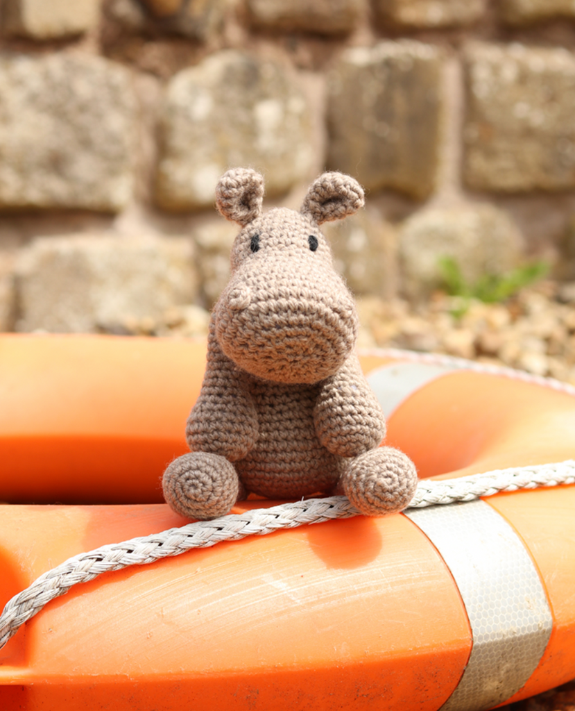 Toft Edward's Menagerie Crochet Kit - Georgina The Hippo – Maker+Stitch