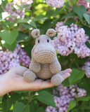 Toft Edward's Menagerie Crochet Kit - Georgina The Hippo