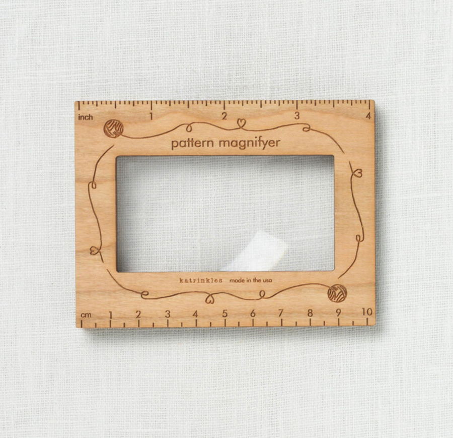 Katrinkles Maker+Stitch Logo Pattern Magnifier