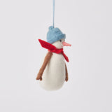 Sunny Day Snowman Holiday Ornament