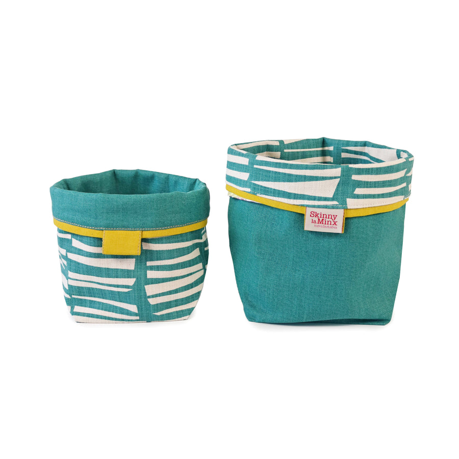 Soft Bucket Woodpile Teal