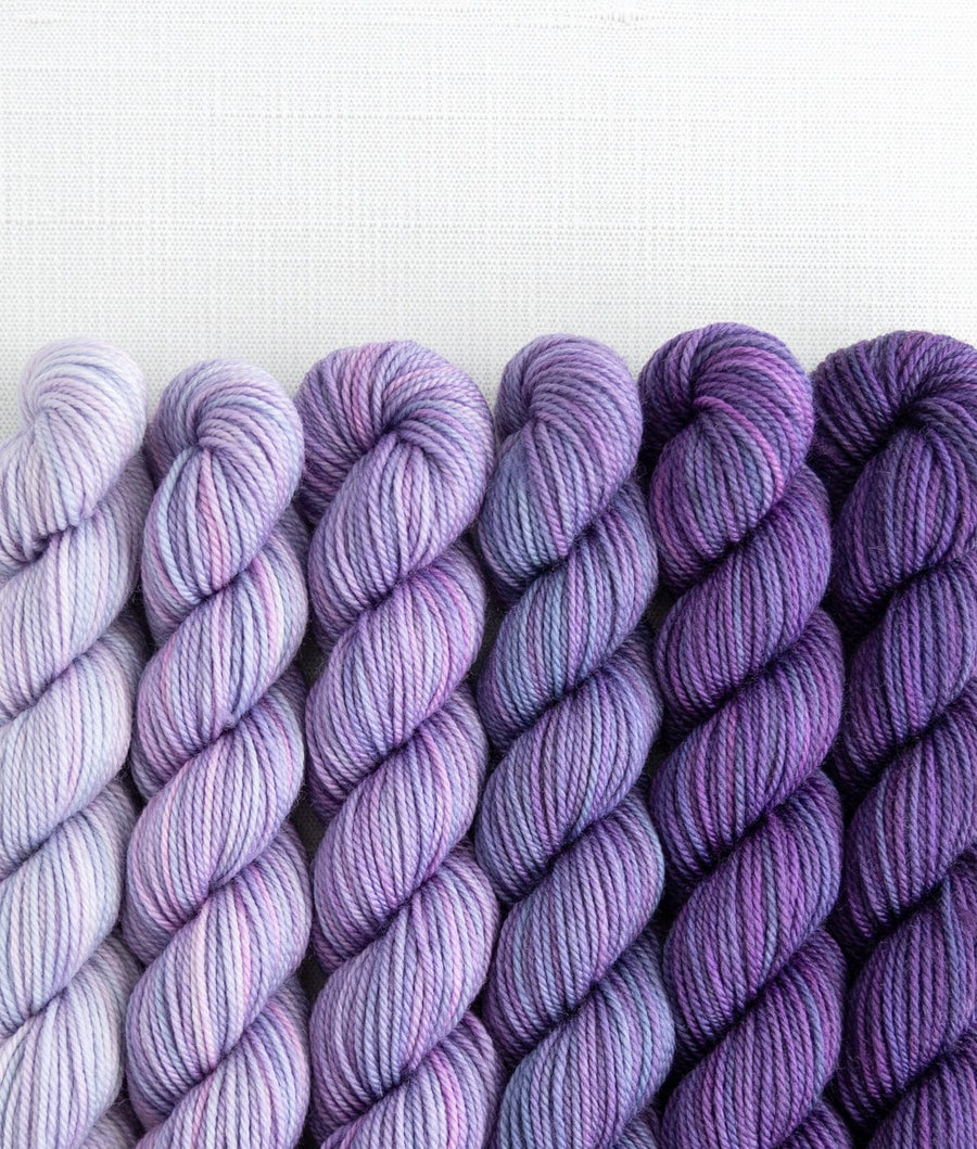 Sweet Georgia Mini Color Fade / Tough Love Sock