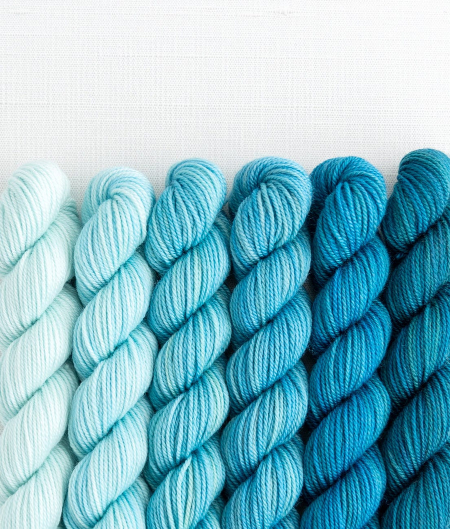 Sweet Georgia Mini Color Fade / Tough Love Sock