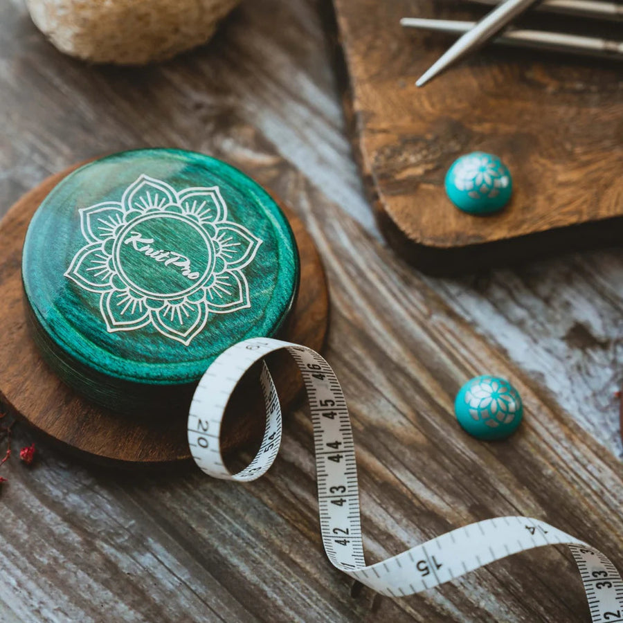 Mindful Wooden Spring Tape Measure