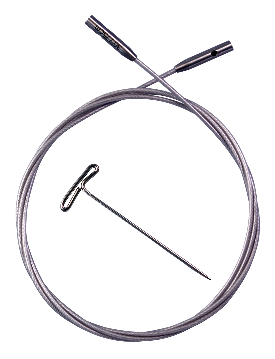 Small Chiaogoo Swivel Silver Needle Cables