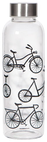 Wild Riders Glass Water Bottle