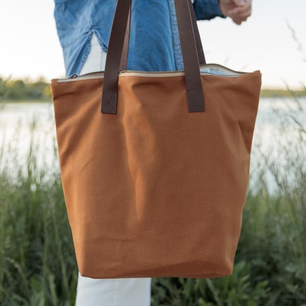Twig & Horn Canvas Traveler's Tote
